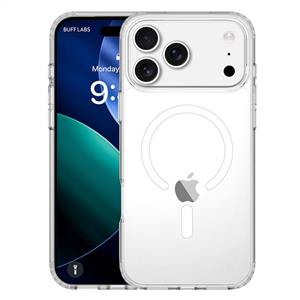 Buff Labs iPhone 17 Pro Max Magsafe Air Hybrid Serisi Kılıf - Şeffaf
