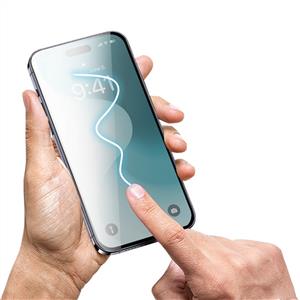 Buff Labs iPhone 16 / 15 Glass EasyFit Cam Ekran Koruyucu