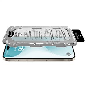 Buff Labs iPhone 16 / 15 Glass EasyFit Cam Ekran Koruyucu