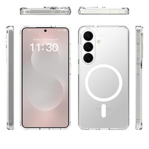 Buff Labs Galaxy S26 MagSafe Air Hybrid Kılıf - Şeffaf