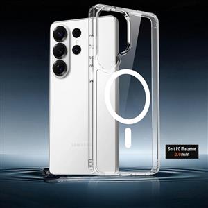 Buff Labs Galaxy S26 Ultra MagSafe Air Hybrid Kılıf - Şeffaf