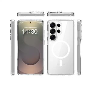 Buff Labs Galaxy S26 Ultra MagSafe Air Hybrid Kılıf - Şeffaf