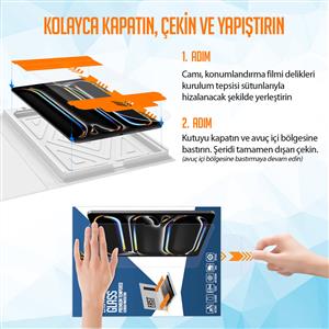 Buff iPad Pro 11 inch (2024) / (2025) Easyfit Glass Ekran Koruyucu