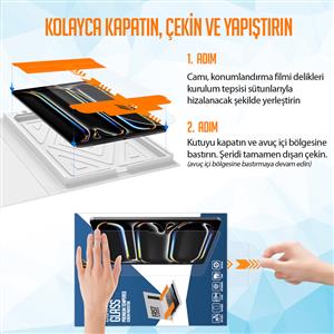 Buff iPad Pro 13 inch (2024) / (2025) Easyfit Glass Ekran Koruyucu