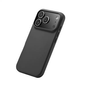 Buff iPhone 17 Pro Max Magsafe Rubber Fit Silikon Kılıf - Siyah