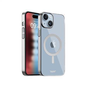 Buff iPhone 15 MagSafe Slim Fit Kılıf - Gümüş