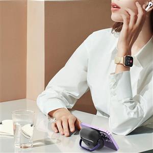 Buff Airpods 4 ile Uyumlu Kilitli Kapak DjPods Kılıf - Siyah