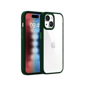 Buff iPhone 15 New Air Bumper Kılıf - Yeşil