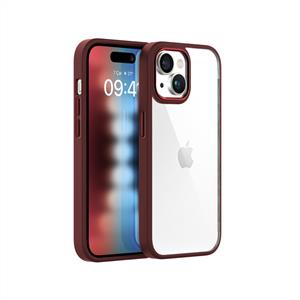 Buff iPhone 15 New Air Bumper Kılıf - Plum