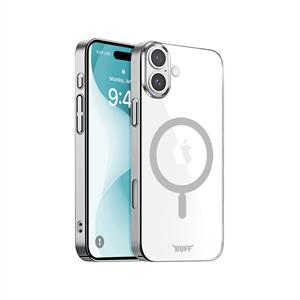 Buff iPhone 16 Magsafe Slim Fit Kılıf - Gümüş
