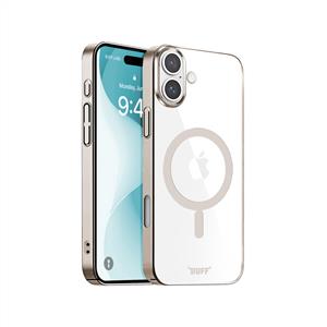 Buff iPhone 16 Magsafe Slim Fit Kılıf - Titanyum Gri