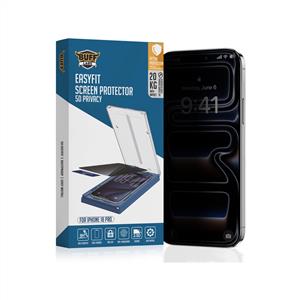 Buff iPhone 18 Pro 5D Privacy EasyFit Ekran Koruyucu