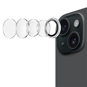 Buff iPhone 15 / 15 Plus Air Fit Kamera Lens Koruyucu - Şeffaf
