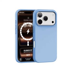 Buff iPhone 18 Pro Max/17 Pro Max MagSafe Rubber Fit Kılıf Mavi