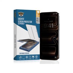 Buff iPhone 18 Pro Max 5D Privacy EasyFit Ekran Koruyucu
