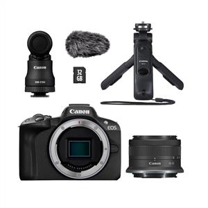 Canon Eos R50 RF S 18-45 IS STM Vlogger Kit Vlog Fotoğraf Makinesi