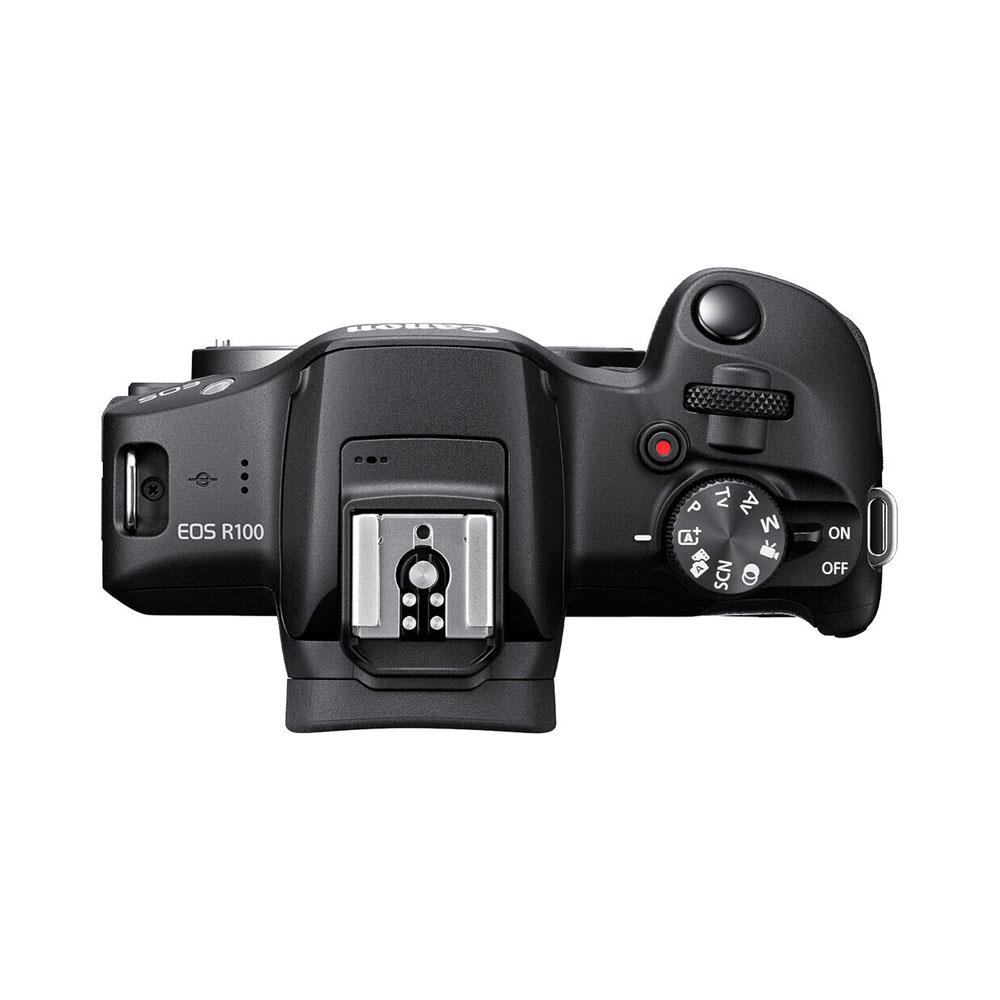 Canon Eos R100 RF S 18-45 IS STM Aynasız APS-C Fotoğraf Makinesi