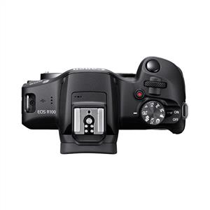 Canon Eos R100 RF S 18-45 IS STM Aynasız APS-C Fotoğraf Makinesi