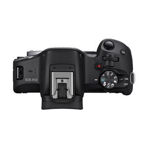 Canon Eos R50 RF S18-45 IS-55-210mm Lens Kit Aynasız APS-C Fotoğraf Makinesi
