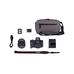 Canon Eos R50 RF S 18-45 IS STM Travel Kit Aynasız APS-C Fotoğraf Makinesi
