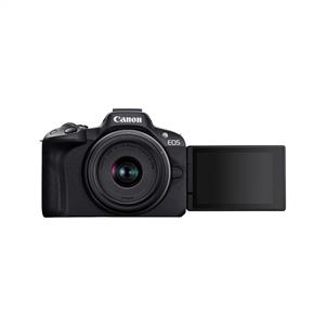 Canon Eos R50 RF S 18-45 IS STM Travel Kit Aynasız APS-C Fotoğraf Makinesi