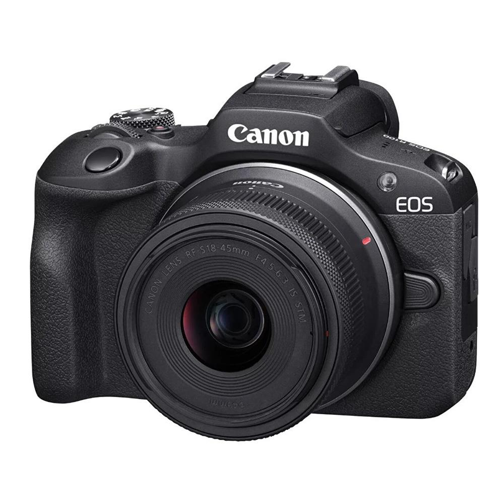 Canon Eos R100 RF S 18-45 + 55-210 IS STM Travel Kit Aynasız APS-C