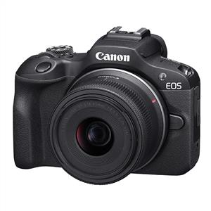 Canon Eos R100 RF S 18-45 + 55-210 IS STM Aynasız APS-C Fotoğraf Makinesi