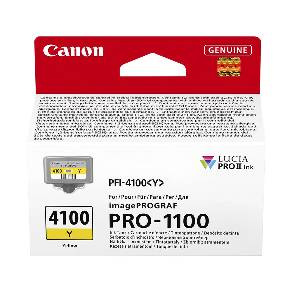 CANON PFI 4100-Y SARI MÜREKKEP KARTUSU