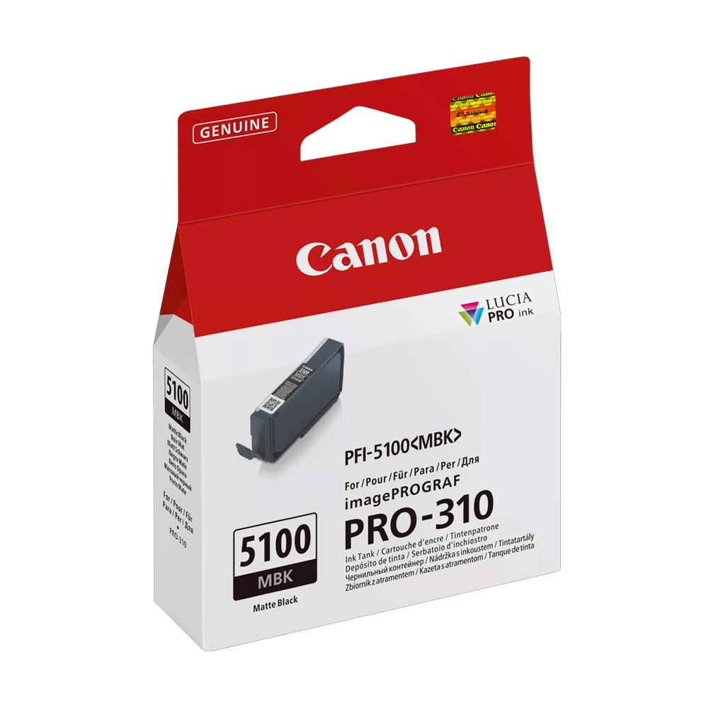 CANON PFI 5100-MBK MAT SIYAH MÜREKKEP KARTUSU