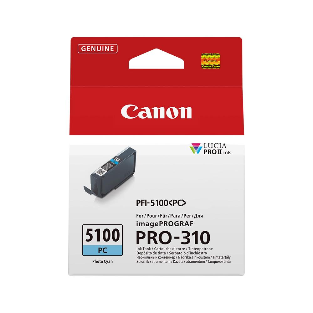 CANON PFI 5100-PC FOTOGRAF AÇIK MAVI MÜREKKEP KARTUSU