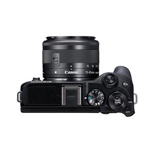 Canon Eos M6 Mark II 15-45mm Aynasız APS-C Fotoğraf Makinesi