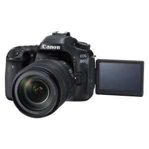 CANON EOS 80D 18-135 IS STM NANO USM 24.2 MP 3" LCD EKRAN SLR FOTOĞRAF MAKİNESİ