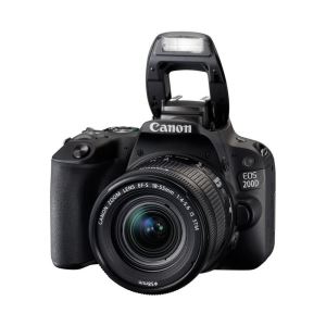 CANON EOS 200D 18-55 IS 24.2 MP 3,0" LCD EKRAN SLR DIJITAL FOTOĞRAF MAKİNESİ