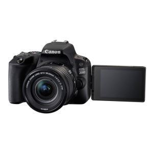 CANON EOS 200D 18-55 IS 24.2 MP 3,0" LCD EKRAN SLR DIJITAL FOTOĞRAF MAKİNESİ