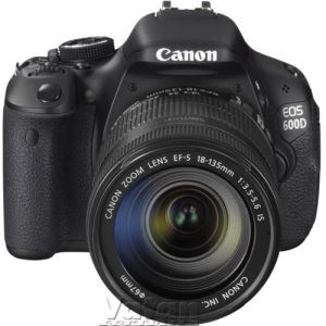 CANON EOS 600D 18-135 IS 18 MP 3" LCD SLR FOTOĞRAF MAKİNESİ
