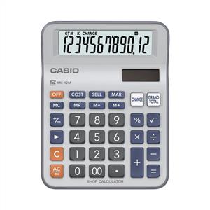 CASIO MC-12M-W-DP MASAÜSTÜ HESAP MAKİNESİ