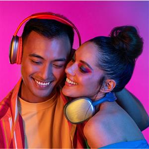 CELLULARLINE MUSIC SOUND MAXI 2 KULAK USTU KABLOSUZ KULAKLIK - MAVI