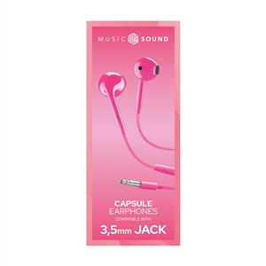 CELLULARLINE CAPSULE MİKROFONLU KULAKLIK - PEMBE