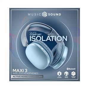 CELLULARLINE MUSIC SOUND MAXI 3 ANC KULAKÜSTÜ BLUETOOTH KULAKLIK - MAVİ