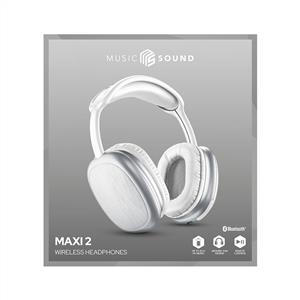 CELLULARLINE MUSIC SOUND 2 MAXI KULAK ÜSTÜ KABLOSUZ KULAKLIK - BEYAZ