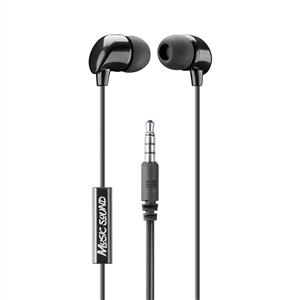 CELLULARLINE MUSIC SOUND IN-EAR MİKROFONLU KABLOLU KULAKLIK - SİYAH