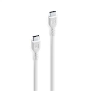 CELLULARLINE USB-C TO USB-C KABLO 1,20 m - BEYAZ