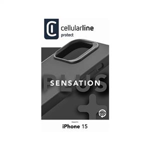 CELLULARLINE IPHONE 15 SENSATION PLUS KILIF - SİYAH