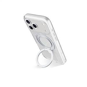CELLULARLINE IPHONE 17 PRO MAX SPIN STAND VE YÜZÜK ÖZELLİKLİ TELEFON KILIFI - ŞEFFAF