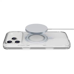 CELLULARLINE IPHONE 17 PRO MAX SPIN STAND VE YÜZÜK ÖZELLİKLİ TELEFON KILIFI - ŞEFFAF