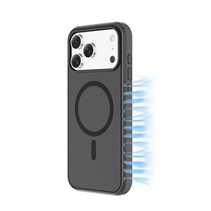 CELLULARLINE iPhone 17 Pro ICY Isınmayı Önleme Teknolojili Magsafe Telefon Kılıfı  - SİYAH