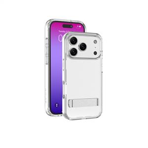 CELLULARLINE IPHONE 17 PRO STAND OZELLIKLI ANTIBAKTERİYEL KILIF - ŞEFFAF