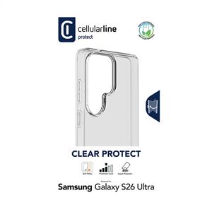CELLULARLINE SAMSUNG GALAXY S26 ULTRA CLEARDUO ANTIBAKTERIYEL KILIF - ŞEFFAF