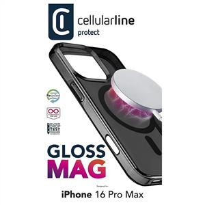 CELLULARLINE IPHONE 16 PRO MAX GLOSS MAGSAFE KILIF - SIYAH