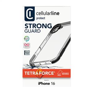 CELLULARLINE IPHONE 16 TETRAFORCE ULTRA KORUMA KILIF - ŞEFFAF